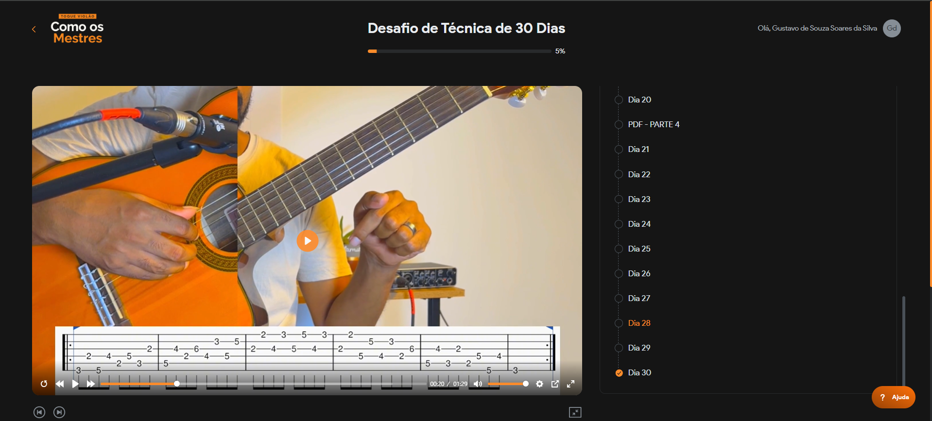 Vídeo-aula do Matheus